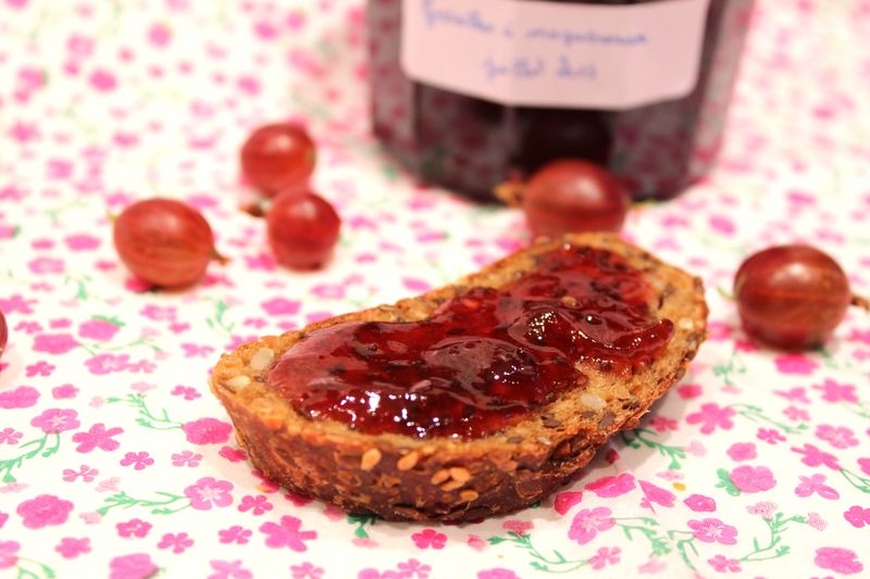 Confiture de groseilles à maquereaux – Eva Cuisine