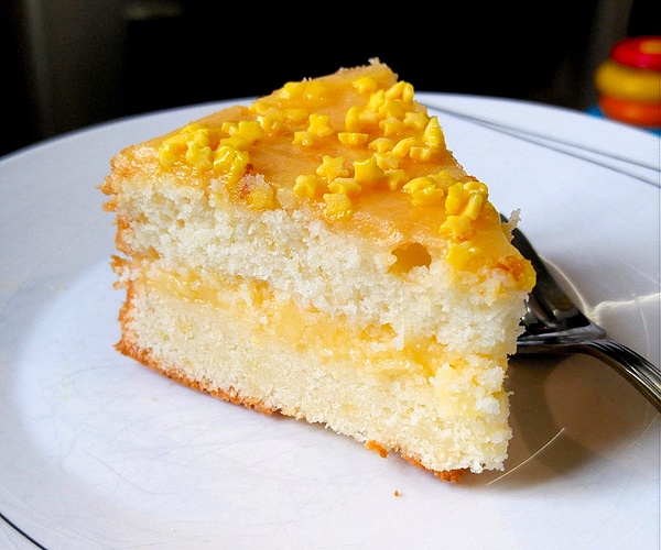 Gateau Nuage Au Lemon Curd Eva Cuisine