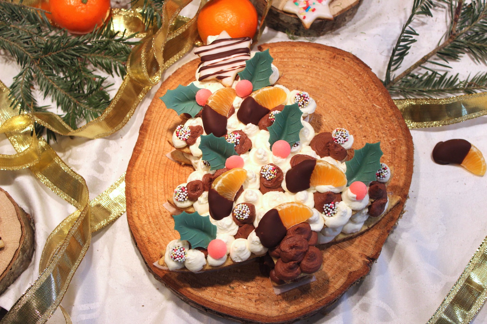 Gâteau Sapin de Noël - Complot dans la cuisine