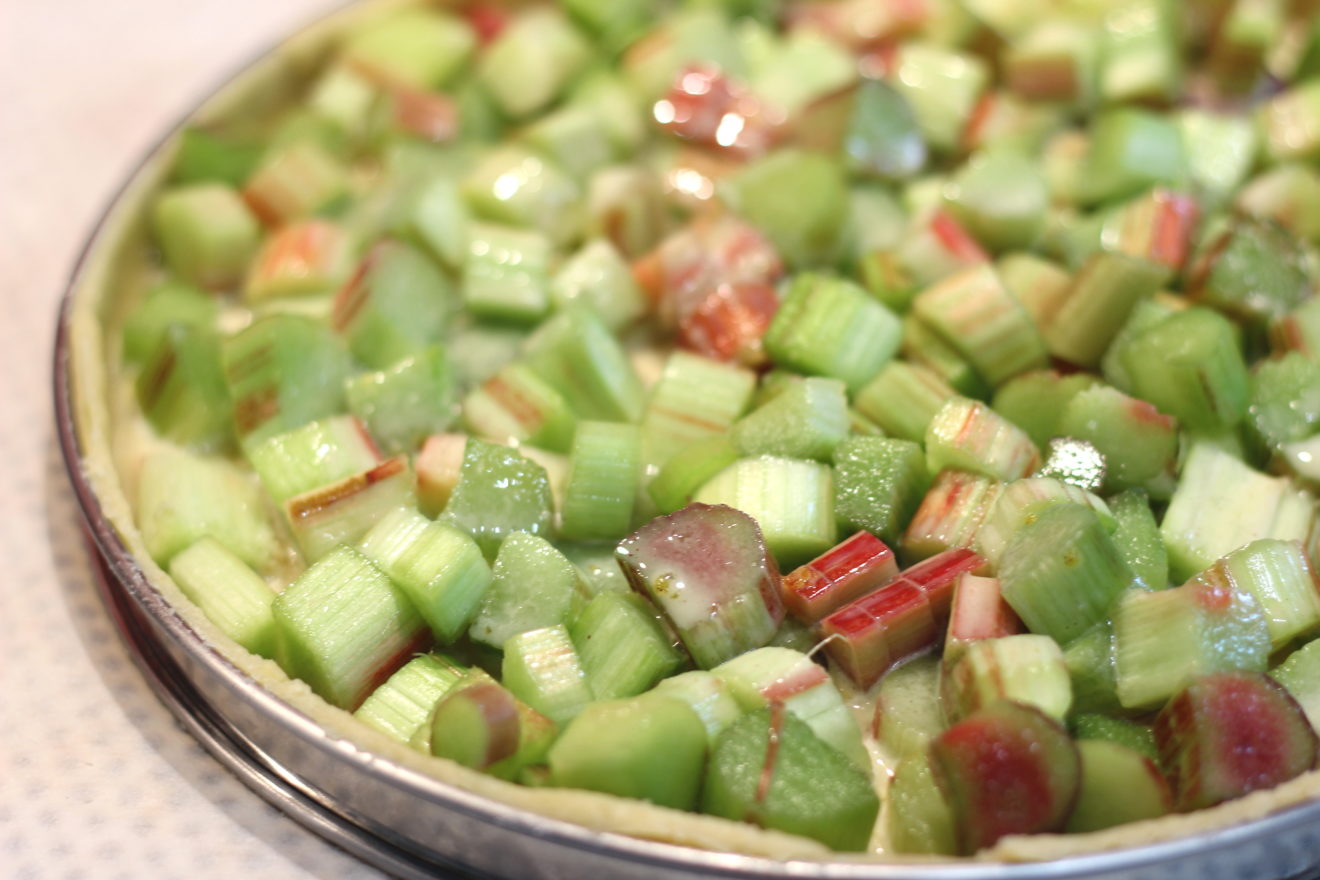 Tarte à la rhubarbe à l’alsacienne – Eva Cuisine