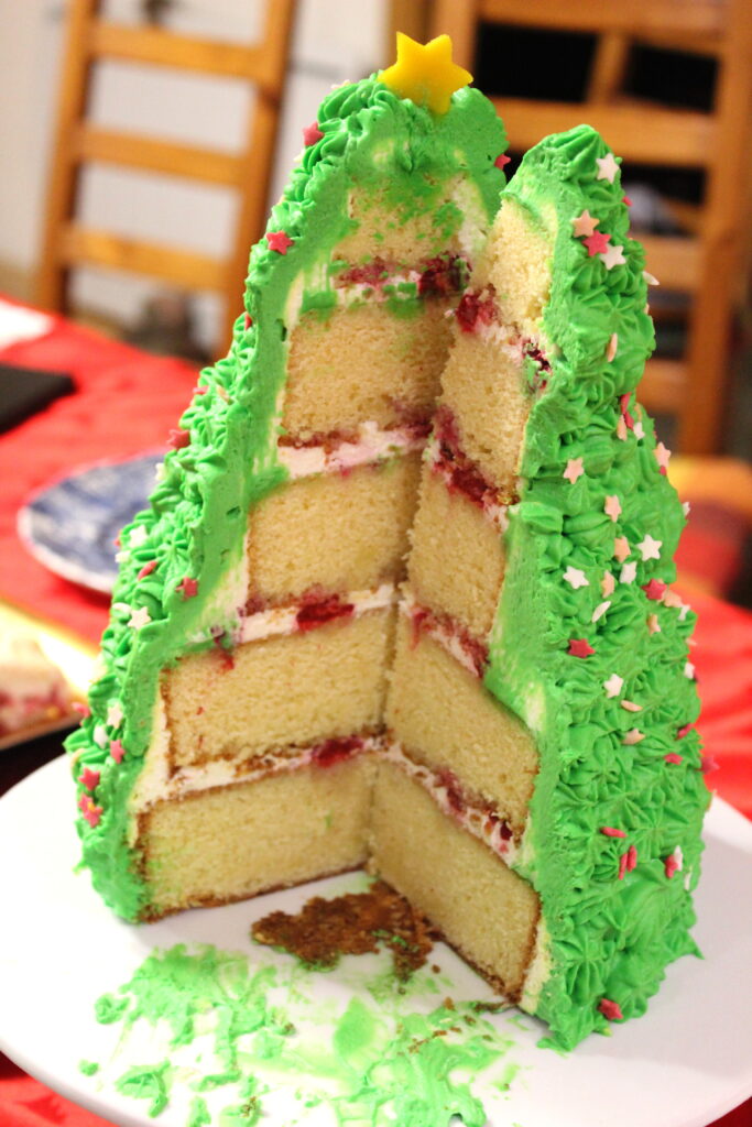 Gâteau Sapin de Noël - Complot dans la cuisine