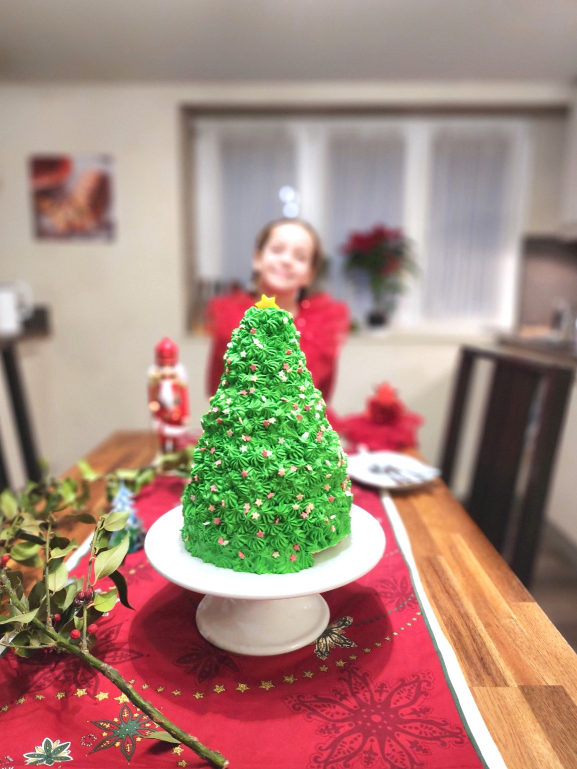 4 Décorations Dorées Pour Bûche De Noël – En Papier Alimentaire, étoiles Et Sapins, Scrapcooking - 7